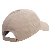 Green Top Hat Low Profile Washed Cap - Khaki OSFM