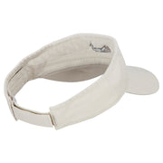 Beagle Dog Embroidered Pro Style Cotton Washed Visor