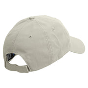 Green Top Hat Low Profile Washed Cap - White OSFM