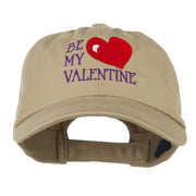 Be My Valentine Embroidery Cap