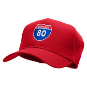 Interstate 80 Solid Cotton Twill Low Profile Snap Cap