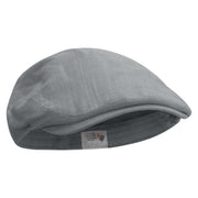 Home Garden Embroidered Men's Linen Ivy Cap - Slate S-M