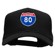 Interstate 80 Solid Cotton Twill Low Profile Snap Cap