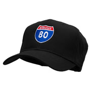 Interstate 80 Solid Cotton Twill Low Profile Snap Cap