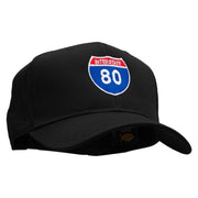 Interstate 80 Solid Cotton Twill Low Profile Snap Cap