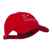 Be My Valentine Embroidery Cap