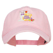 Easter Bunny Egg Patched Washed Cap