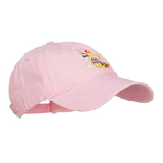 Easter Bunny Egg Patched Washed Cap