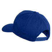 USS Nevada Submarine SSBN-733 Patched Solid Cotton Twill Pro Style Cap - Royal OSFM