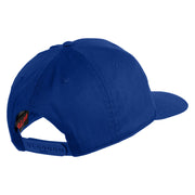 USS Nevada Submarine SSBN-733 Patched Solid Cotton Twill Pro Style Cap - Royal OSFM