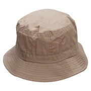 Fire Controller Embroidered Bucket Hat - Khaki OSFM