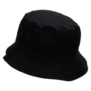 Proud Fisherman Embroidered Pigment Dyed Bucket Hat - Black OSFM