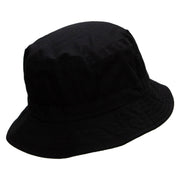 Proud Fisherman Embroidered Pigment Dyed Bucket Hat - Black OSFM