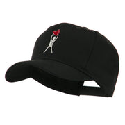 Breast Cancer Body Figure Heart Embroidery Cap