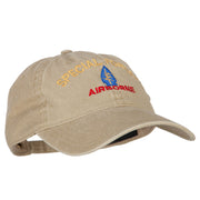 Airborne Special Force Embroidered Washed Cotton Twill Cap