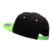 Wave Life Embroidered Wool Blend 2 Tone Classic Snapback - Black-Yellow OSFM