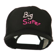 Big Sister Embroidered Youth Foam Mesh Cap