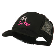 Big Sister Embroidered Youth Foam Mesh Cap