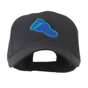 Bigfoot Track Mascot Embroidery Cap