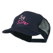 Big Sister Embroidered Youth Foam Mesh Cap