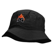 Fire Controller Embroidered Bucket Hat - Black OSFM