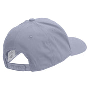 US Fighter Aircraft Embroidered Six Panels Pro Style Cap - Grey OSFM