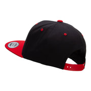 Wave Life Embroidered Wool Blend 2 Tone Classic Snapback - Black-Red OSFM