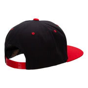 Wave Life Embroidered Wool Blend 2 Tone Classic Snapback - Black-Red OSFM