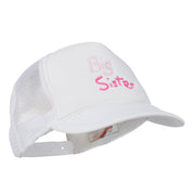 Big Sister Embroidered Youth Foam Mesh Cap