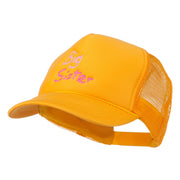 Big Sister Embroidered Youth Foam Mesh Cap