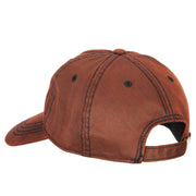 Animals Paw Prints Iron on Hotfix Patched Washed Deluxe Unstructured Wax Cotton Cap
