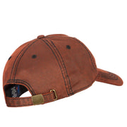Animals Paw Prints Iron on Hotfix Patched Washed Deluxe Unstructured Wax Cotton Cap