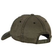 Animals Paw Prints Iron on Hotfix Patched Washed Deluxe Unstructured Wax Cotton Cap