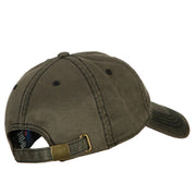 Animals Paw Prints Iron on Hotfix Patched Washed Deluxe Unstructured Wax Cotton Cap