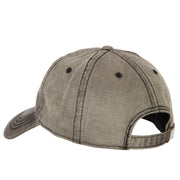 Animals Paw Prints Iron on Hotfix Patched Washed Deluxe Unstructured Wax Cotton Cap