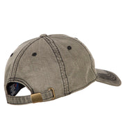 Animals Paw Prints Iron on Hotfix Patched Washed Deluxe Unstructured Wax Cotton Cap