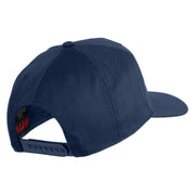Gulf War Veteran USAF Blue Patched Solid Cotton Twill 5 Panel Prostyle Snap Cap - Navy OSFM