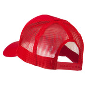 Belgium Flag Patched Mesh Cap