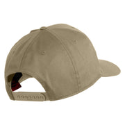 USS San Juan Submarine SSN 751 Patched Solid Cotton Twill Pro Style Cap - Khaki OSFM