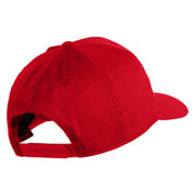 USS San Juan Submarine SSN 751 Patched Solid Cotton Twill Pro Style Cap - Red OSFM