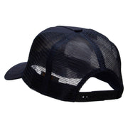 Number One Dad Five Panels Pro Style Trucker Mesh Cap