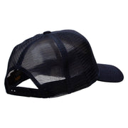 Number One Dad Five Panels Pro Style Trucker Mesh Cap