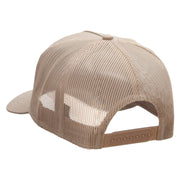 California 1 Solid Cotton Twill 5 panel Mesh Back Cap