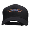 Playing with Drone Embroidered Six Panels Pro Style Cap - Black OSFM