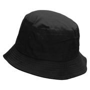 Swag Tagged Embroidered Pigment Dyed Bucket Hat - Black OSFM