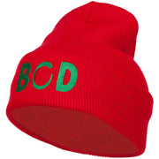 Bangladesh BGD Flag Embroidered Long Beanie