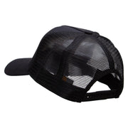 Number One Dad Five Panels Pro Style Trucker Mesh Cap