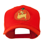 Funny Big Jack O Lantern Embroidered Cap