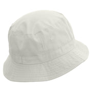 Gardening Is My Therapy Embroidered Bucket Hat - White OSFM