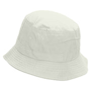 Swag Tagged Embroidered Pigment Dyed Bucket Hat - White OSFM